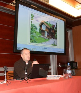 Выступление Ивана Тирского, представителя интернациональной компании «Logtechgroup»