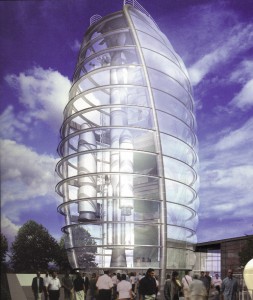 Национальный центр космических исследований, Лечестер, Англия, арх. Н. Гримшоу и партнеры, 1996-2001 гг.