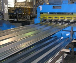 Компания "Казанские стальные профили" внедрила новое производственное оборудование по изготовлению профилированных листов с высотой гофры 21 мм и 44 мм