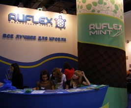 Компания «RUFLEX» представила новую линейку гибкой черепицы – RUFLEX Mint
