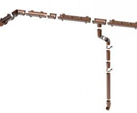 Корпорация "ТехноНИКОЛЬ" начала массовое производство водосточной системы "ТН ПВХ"