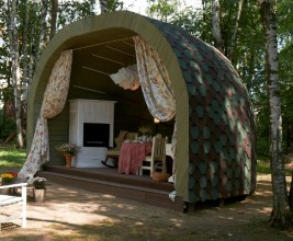 Гибкая черепица в телепрограмме «Фазенда»