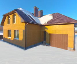 Новый энергоэффективный дом Natural Balance от ROCKWOOL потребляет на 78.5% энергии меньше нормативного