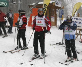 Представители России приняли участие в 3-ем Кубке по горным лыжам среди кровельщиков Европы.