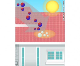 Черепица способна бороться с загрязнением воздуха!