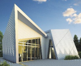 RHEINZINK инвестирует в будущее: новый эко-дом ZINKHAUS по проекту архитектора Либескинда