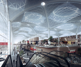 Новый аэропорт Стамбула: крыша, поражающая воображение