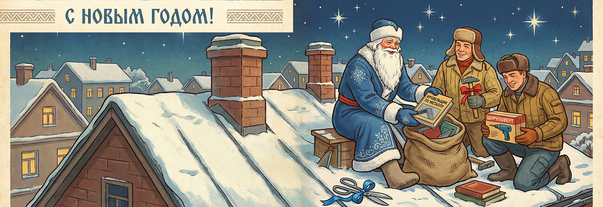 С Новым 2026 годом и Рождеством!