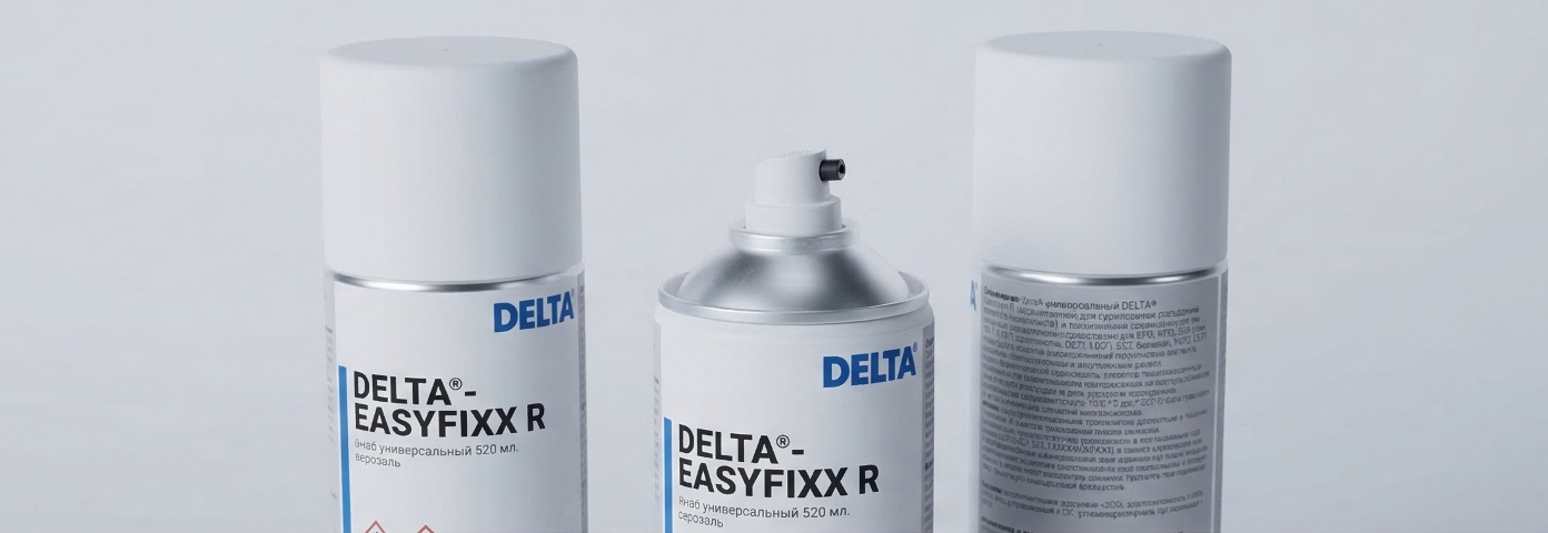 Дёркен информирует о пополнении ассортимента контактным клеем-спреем — DELTA EASYFIXX R