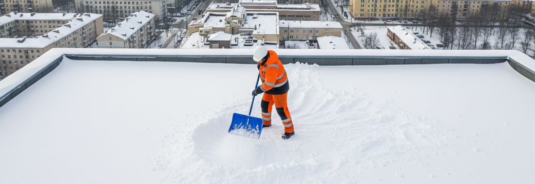 Почему снег остается на плоской кровле: анализ проектных ошибок и современные методы мониторинга