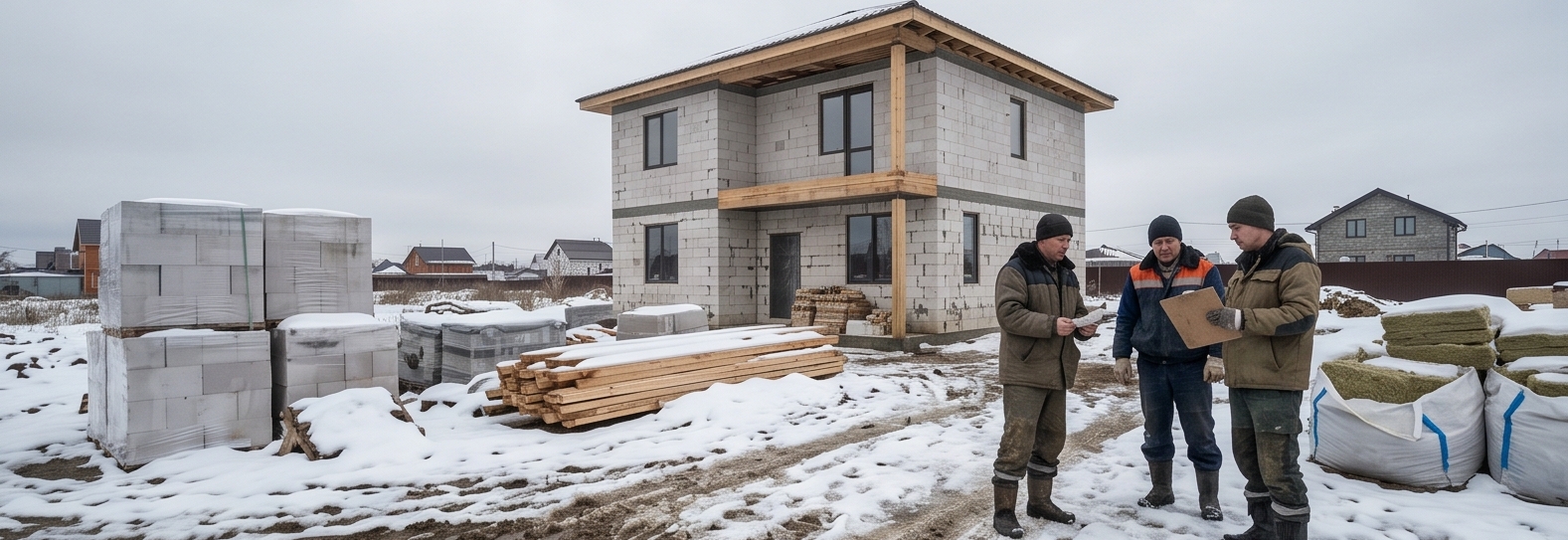 ТОП-3 ошибки при строительстве частных домов, которые больно бьют по карману